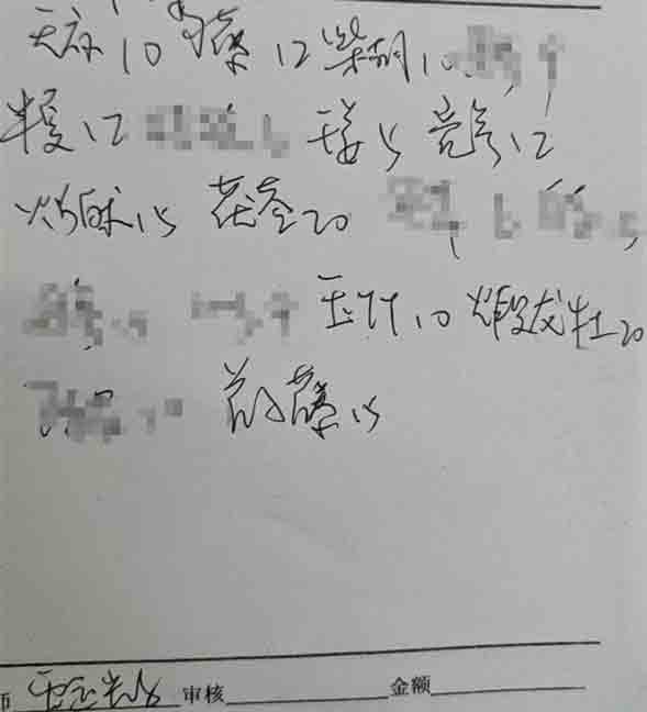 曹大夫开具的调理方案